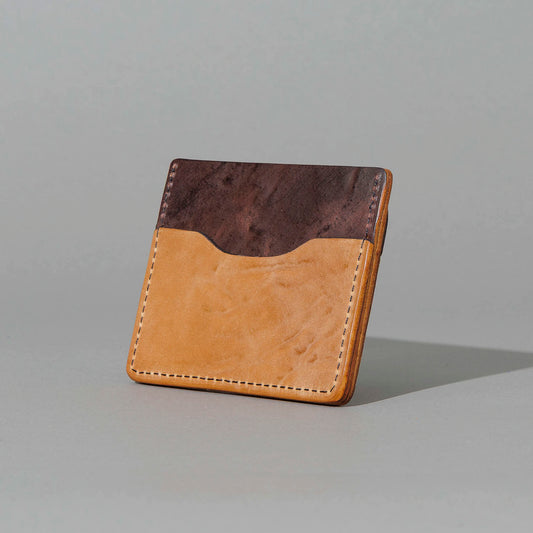 One-Off Frankenstein in Tumbled Natural Shell Cordovan, front view, shot 2