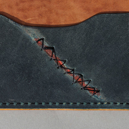 One-Off Frankenstein in Crackled Reverse Natural Shell Cordovan, close-up detail, shot 2