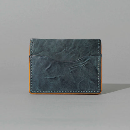 One-Off Frankenstein in Tumbled Black Shell Cordovan, back view, shot 2