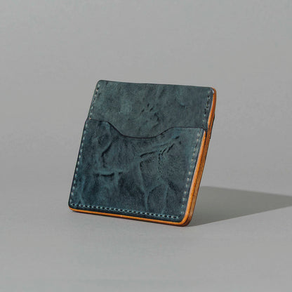 One-Off Frankenstein in Tumbled Black Shell Cordovan, back view, shot 1