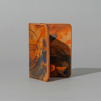 One-Off Bugs Moran in Psychedelic Shell Cordovan, standing upright, side angle