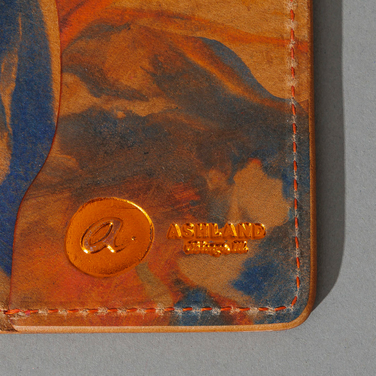 One-Off Bugs Moran in Psychedelic Shell Cordovan, close-up detail, shot 3