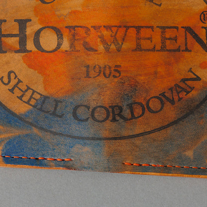 One-Off Bugs Moran in Psychedelic Shell Cordovan, close-up detail, shot 4