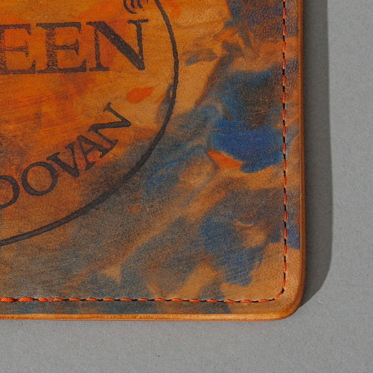 One-Off Bugs Moran in Psychedelic Shell Cordovan, close-up detail, shot 5