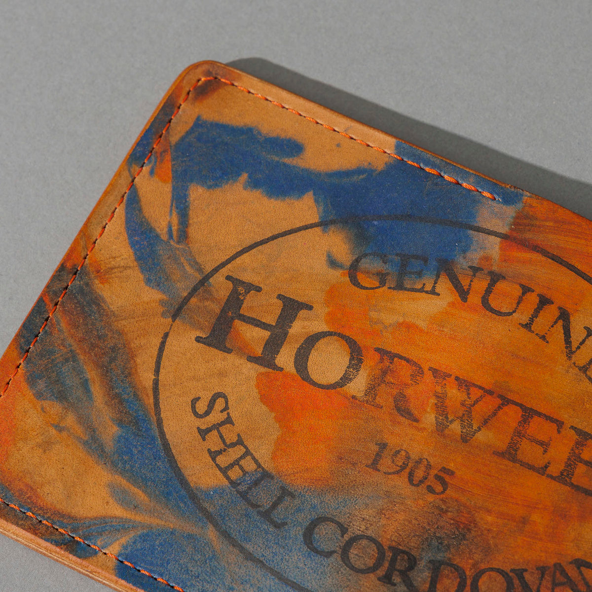One-Off Bugs Moran in Psychedelic Shell Cordovan, close-up detail, shot 2