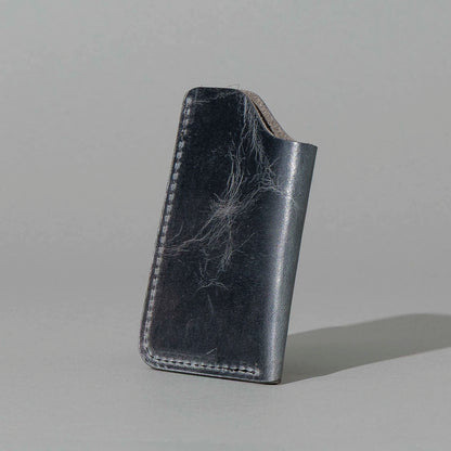 One-Shot Card Case in Slate Vintage, front view, shot 1