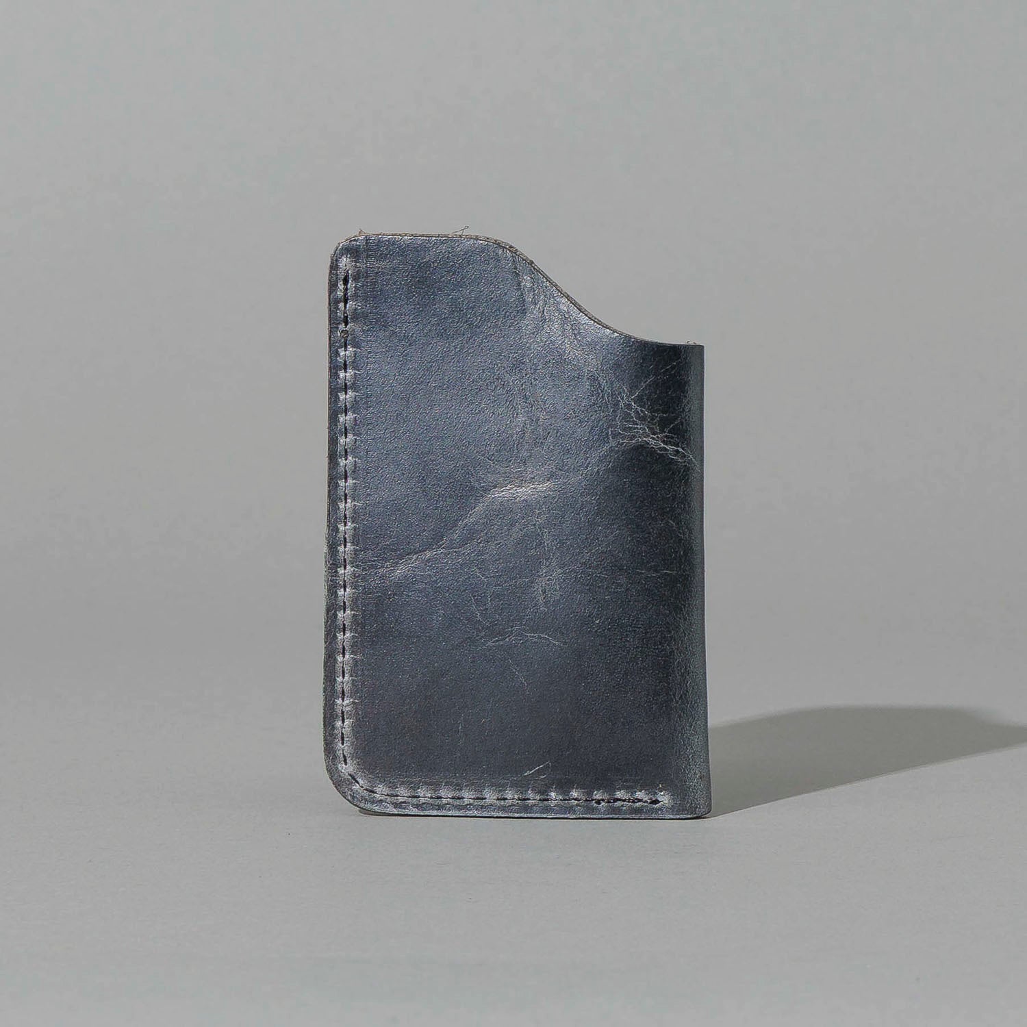 One-Shot Card Case in Slate Vintage, back view