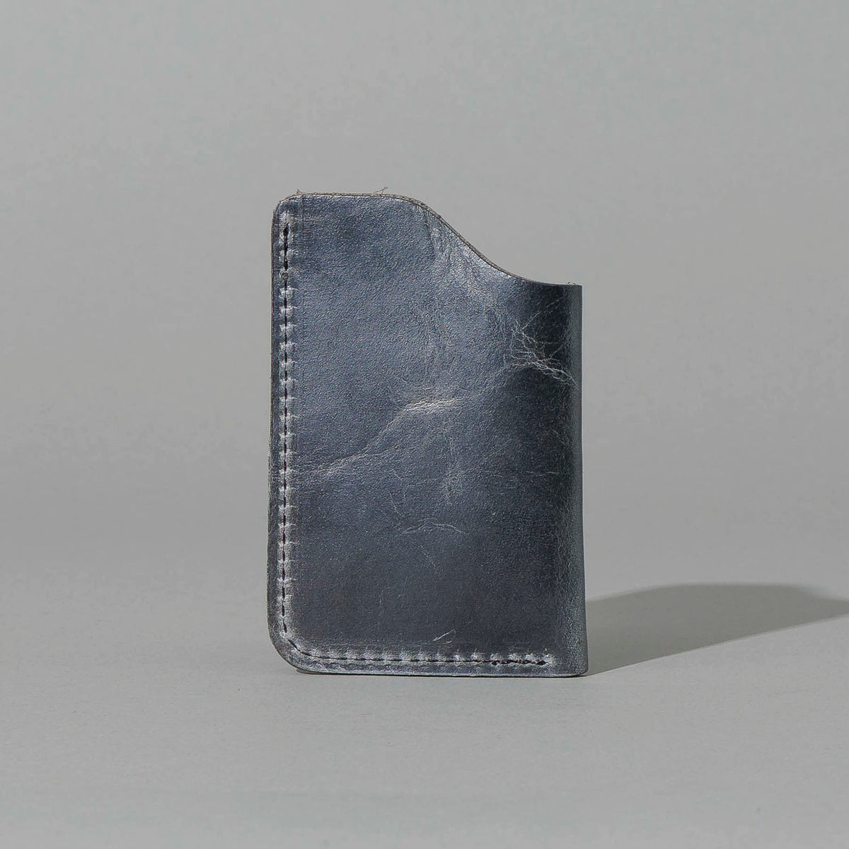 One-Shot Card Case in Slate Vintage, back view
