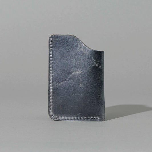 One-Shot Card Case in Slate Vintage, back view