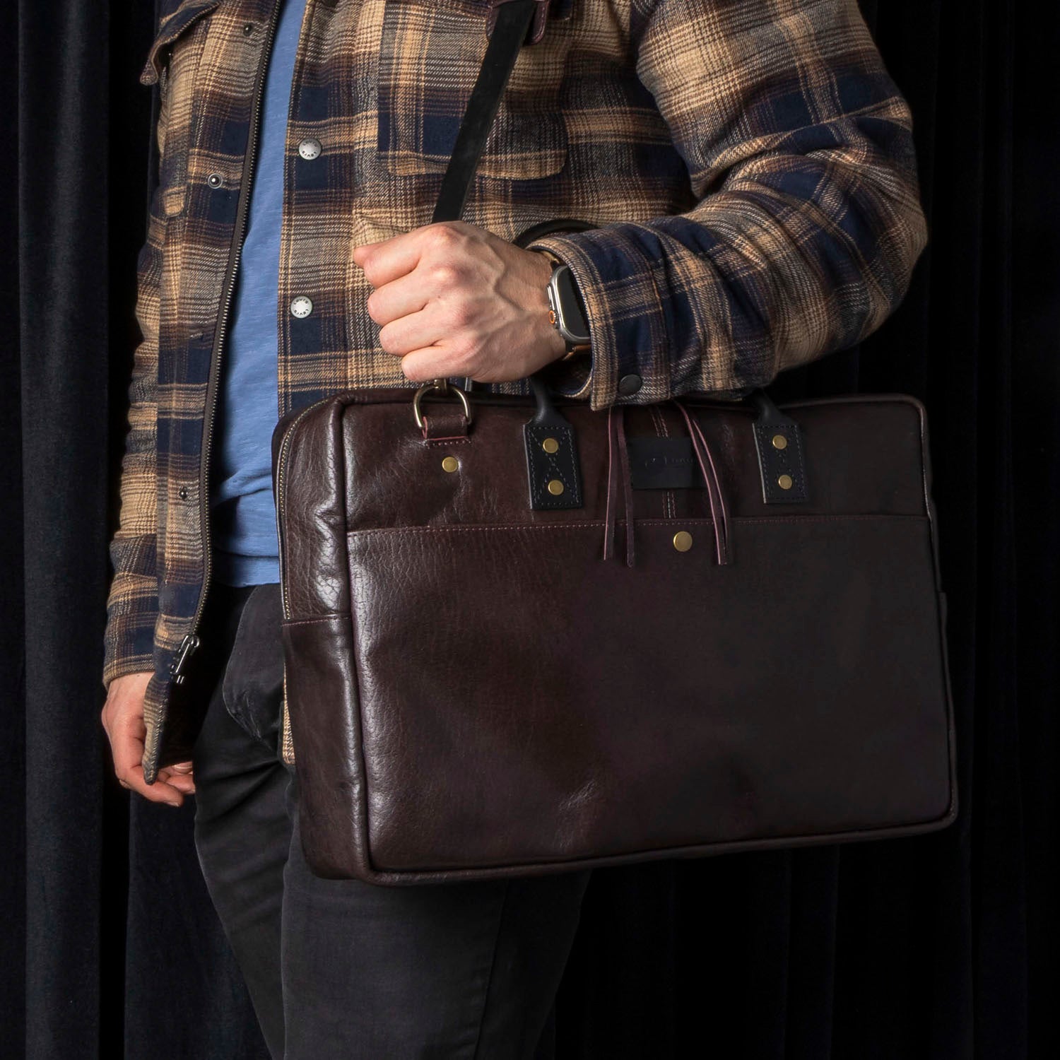 PREORDER LaSalle Leather Briefcase