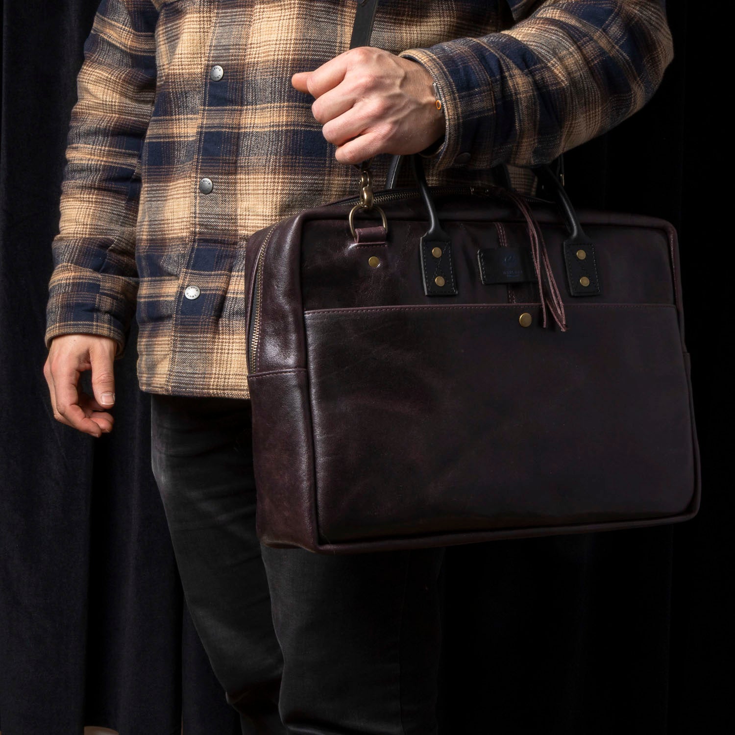 SAMPLE 16" Padded Laptop Briefcase