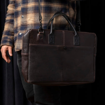 SAMPLE 16" Partial-Padded Laptop Briefcase