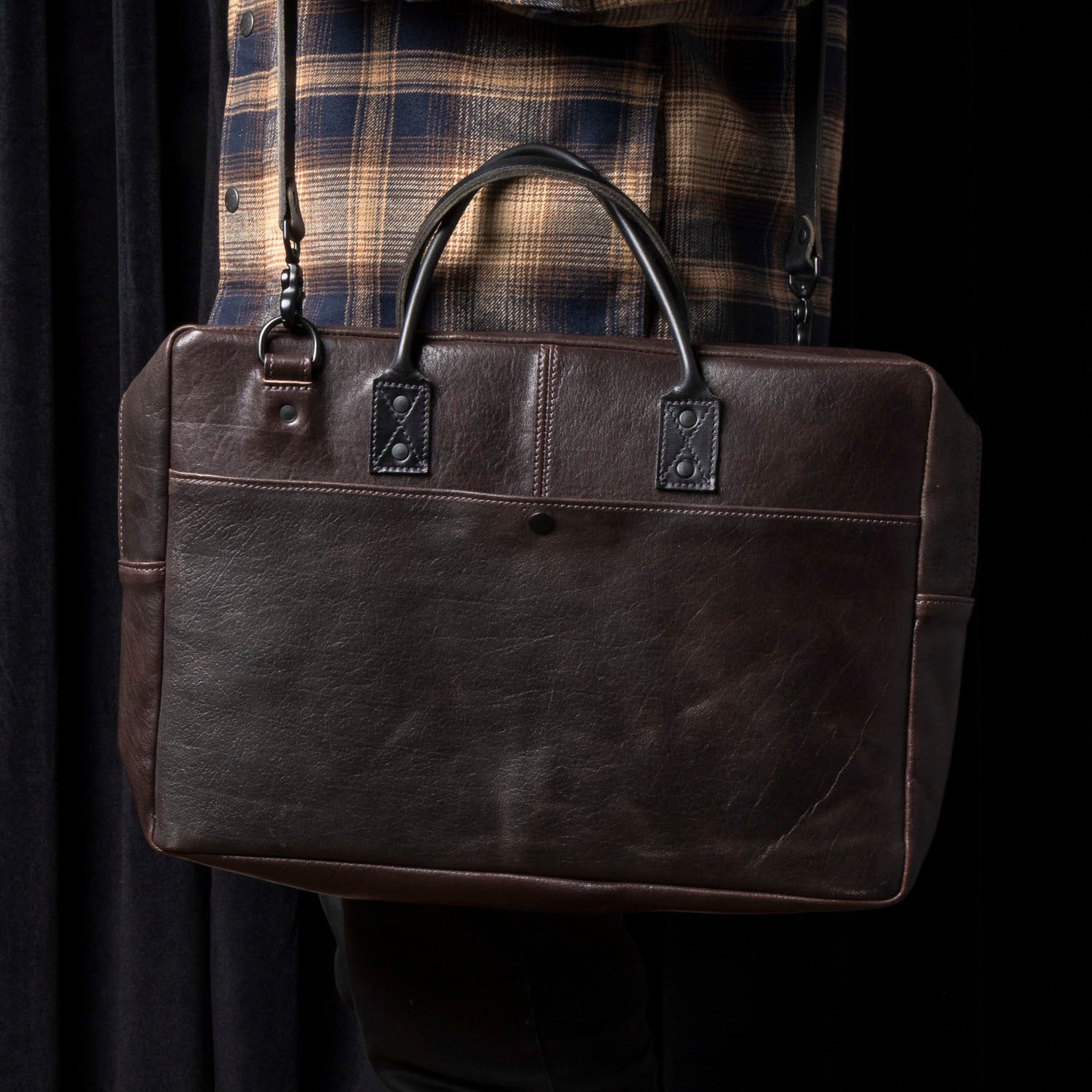 SAMPLE 16" Partial-Padded Laptop Briefcase