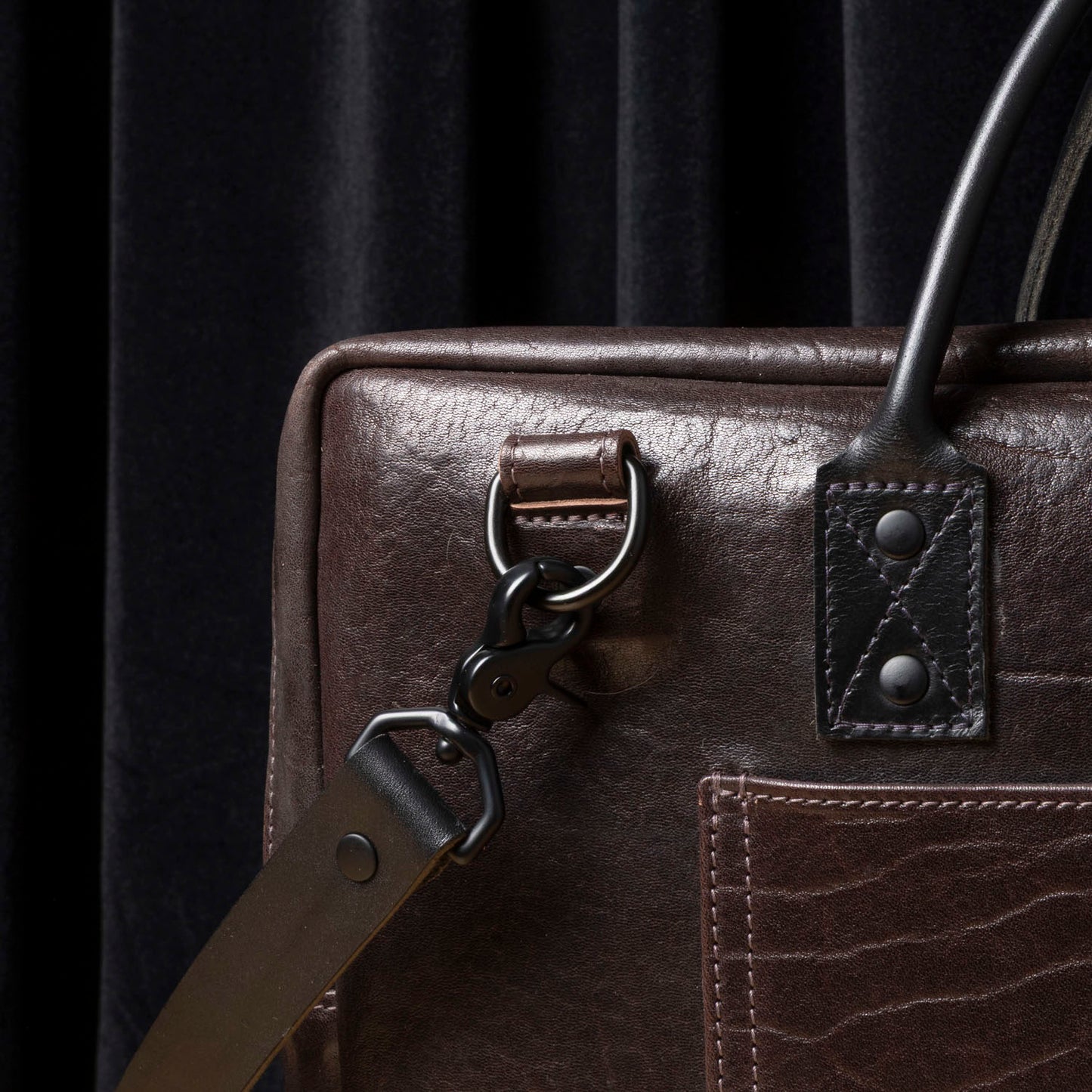 SAMPLE 16" Partial-Padded Laptop Briefcase