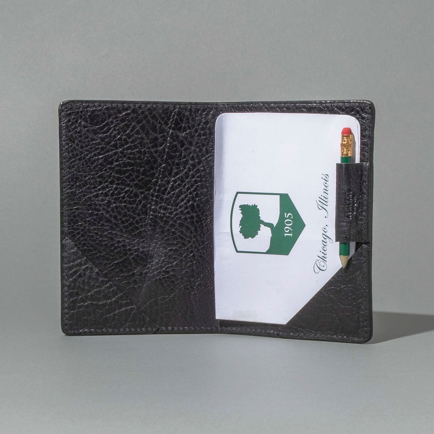 One-Off Leather Golf Scorecard Holder