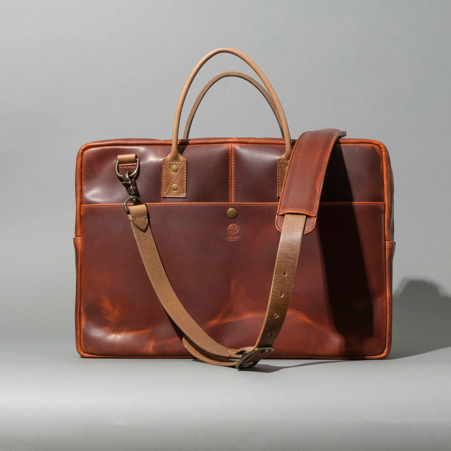 One-Off LaSalle Leather Briefcase
