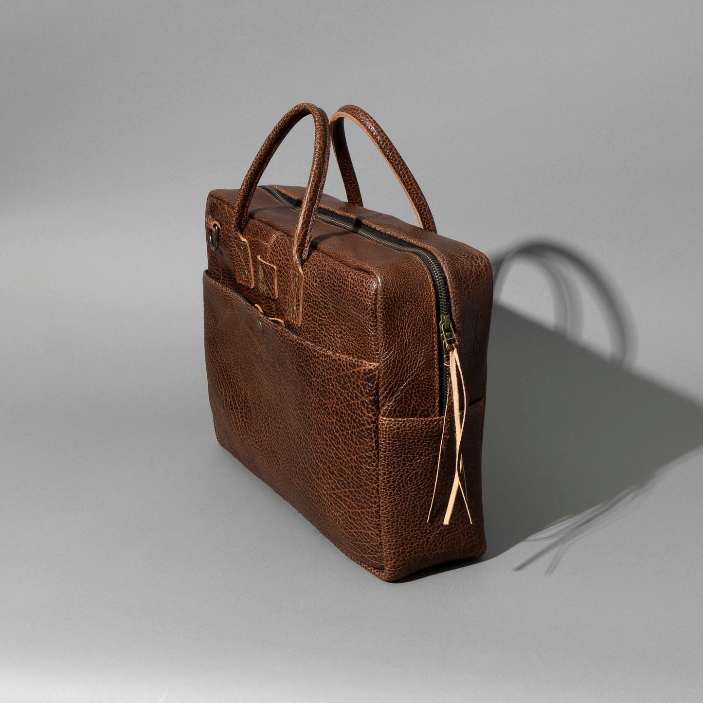 One-Off LaSalle Leather Briefcase
