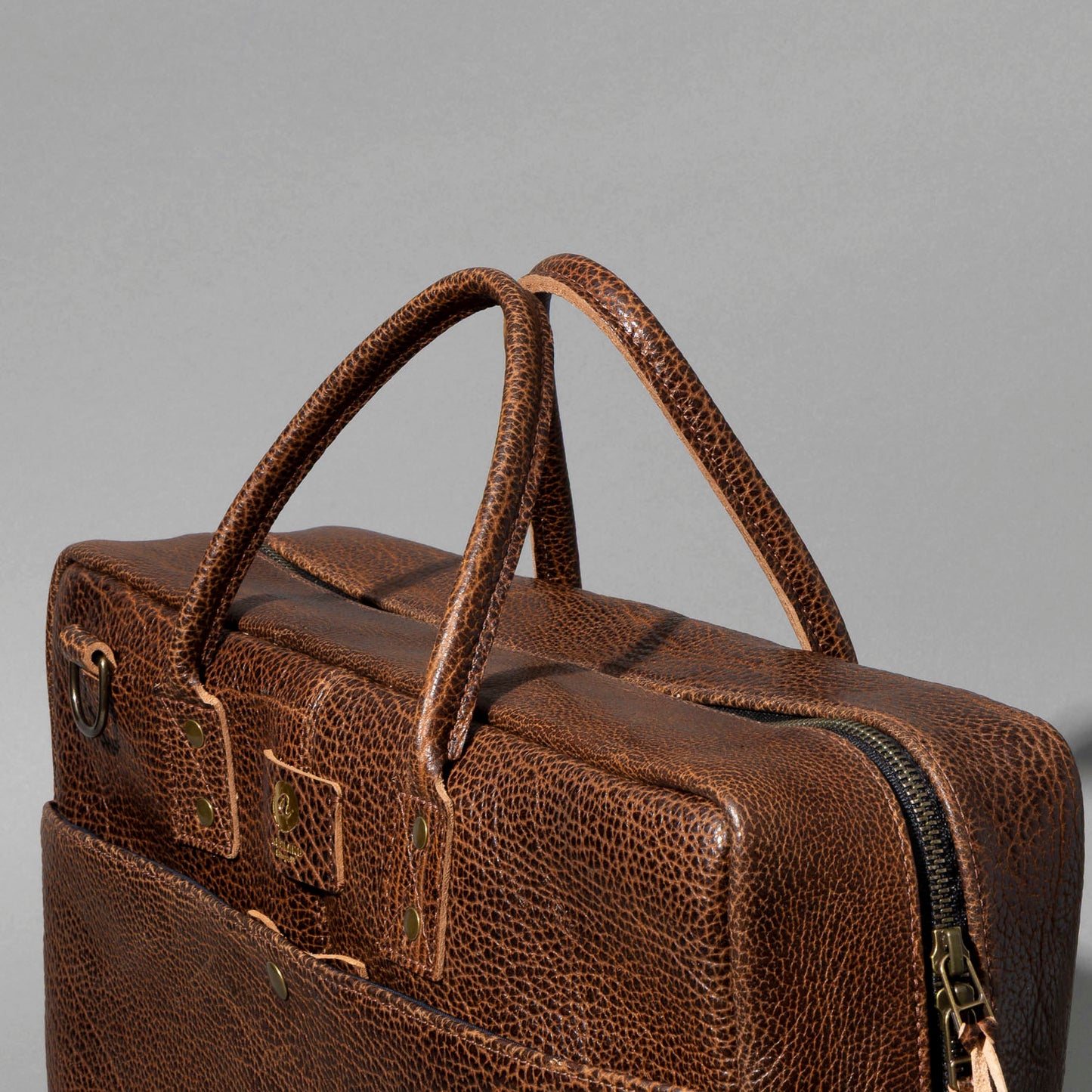 One-Off LaSalle Leather Briefcase