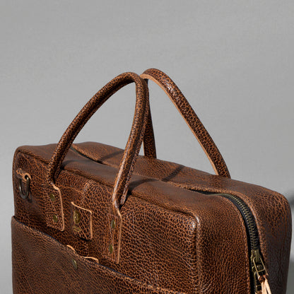 One-Off LaSalle Leather Briefcase