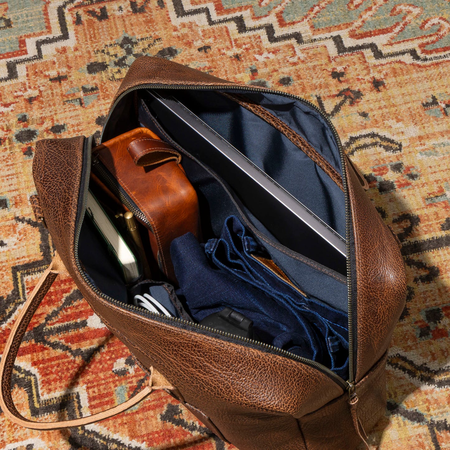 One-Off LaSalle Leather Briefcase