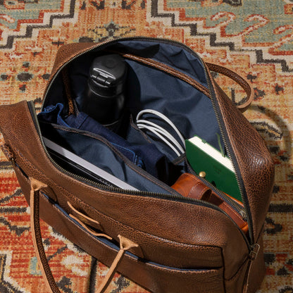 One-Off LaSalle Leather Briefcase