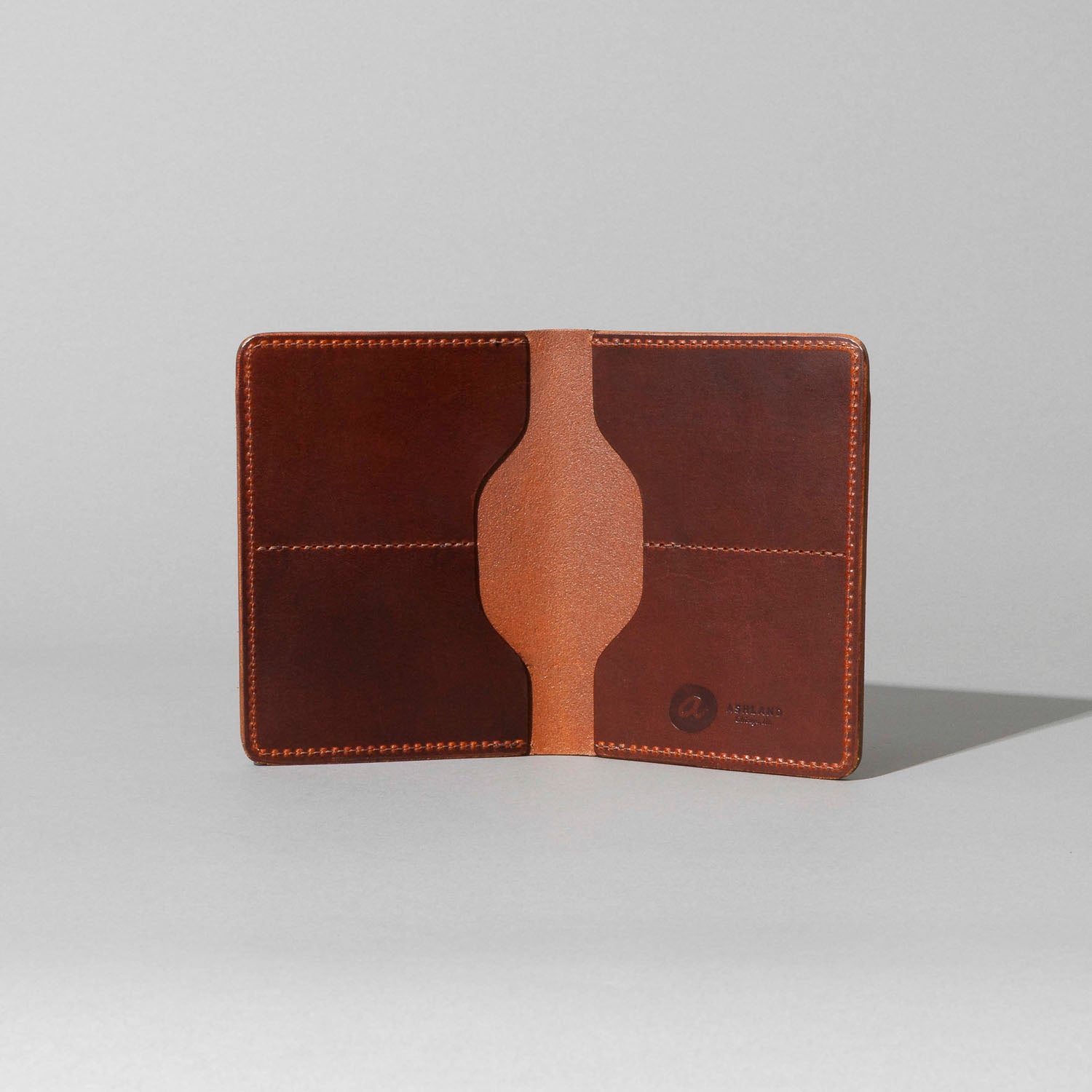 Fat Herbie Double Bifold Wallet (Brown Cypress) | Horween Leather