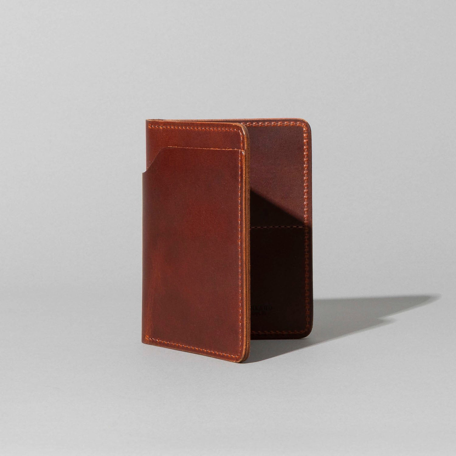Fat Herbie Double Bifold Wallet (Brown Cypress) | Horween Leather