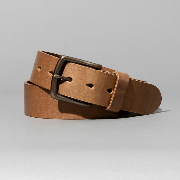 The Standard Belt – Natural Horween® Chromexcel, USA Made