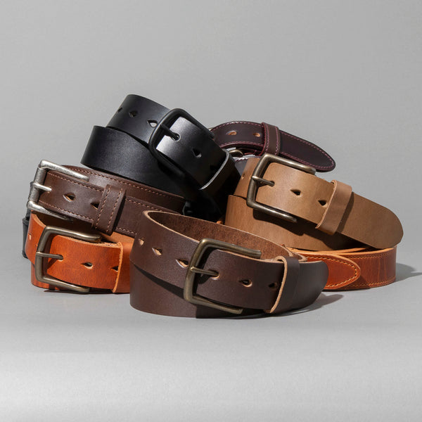 American-Made Leather Belt