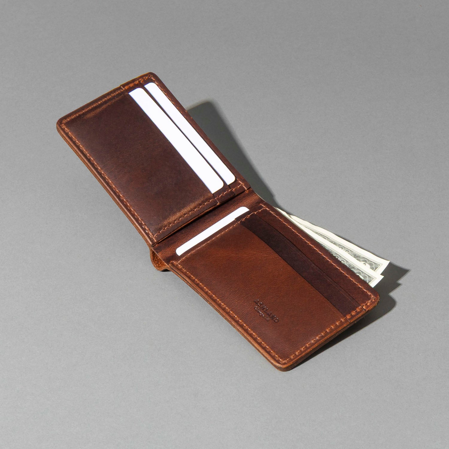 Ashland Leather Mini Fox Leather Billfold Wallet - Limited Release