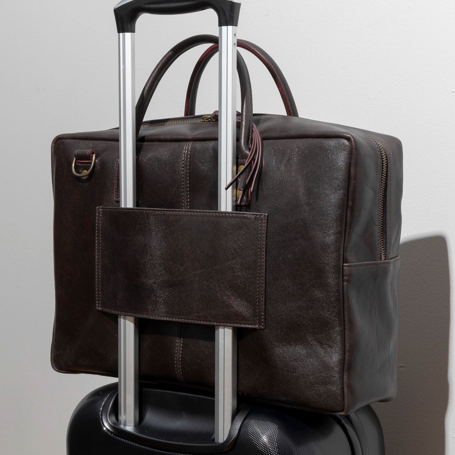 Horween® Wooly CXL Horsehide LaSalle Briefcase | Hand-Crafted