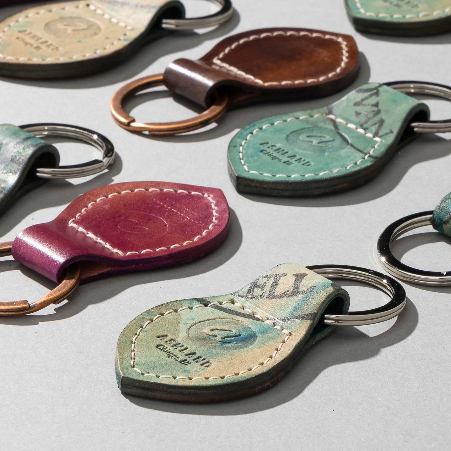 Shell Cordovan Mystery Key Fob