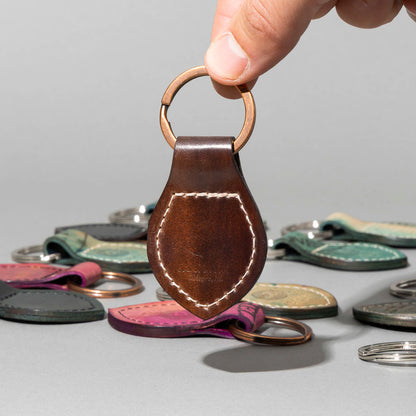 Shell Cordovan Mystery Key Fob