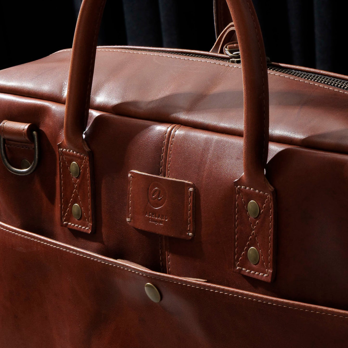 One-Off LaSalle Leather Briefcase