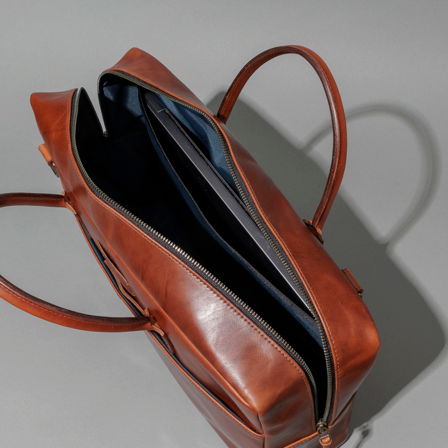 One-Off LaSalle Leather Briefcase