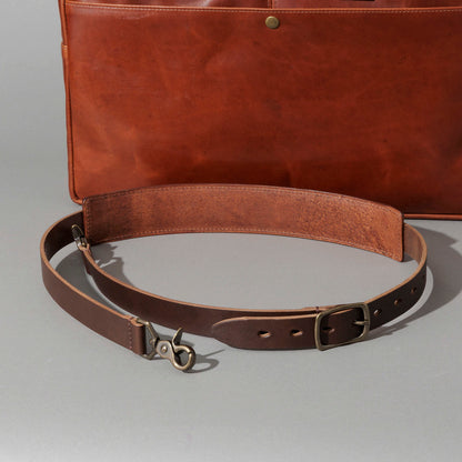 One-Off LaSalle Leather Briefcase