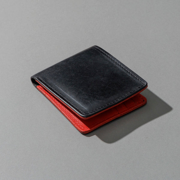 Black Wooly CXL Johnny the Fox Wallet | Ashland Leather