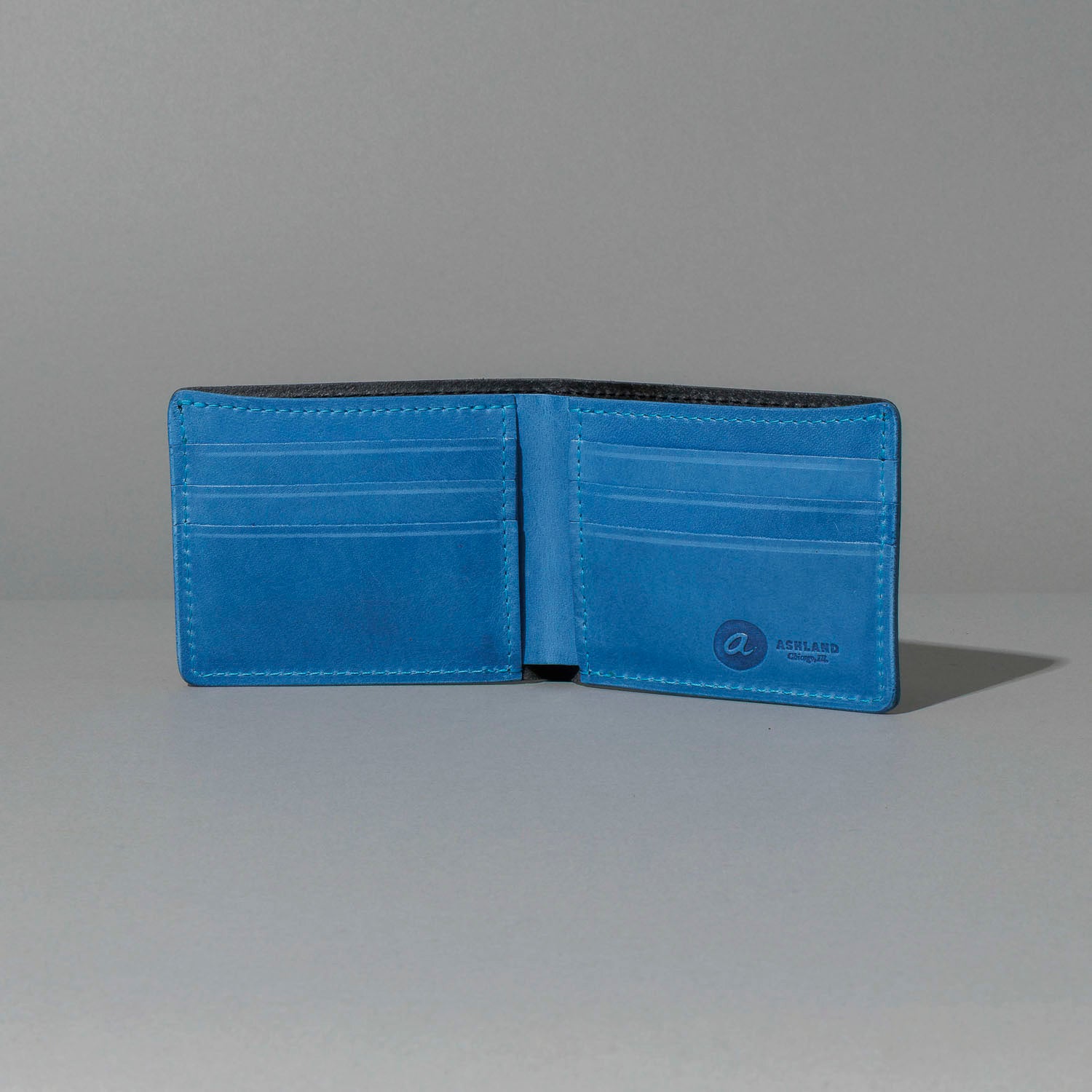 Black Wooly CXL Johnny the Fox Wallet | Ashland Leather