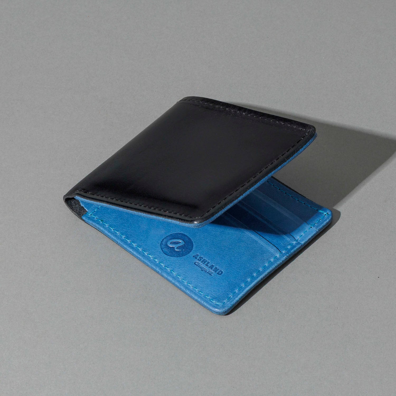 Black Wooly CXL Johnny the Fox Wallet | Ashland Leather
