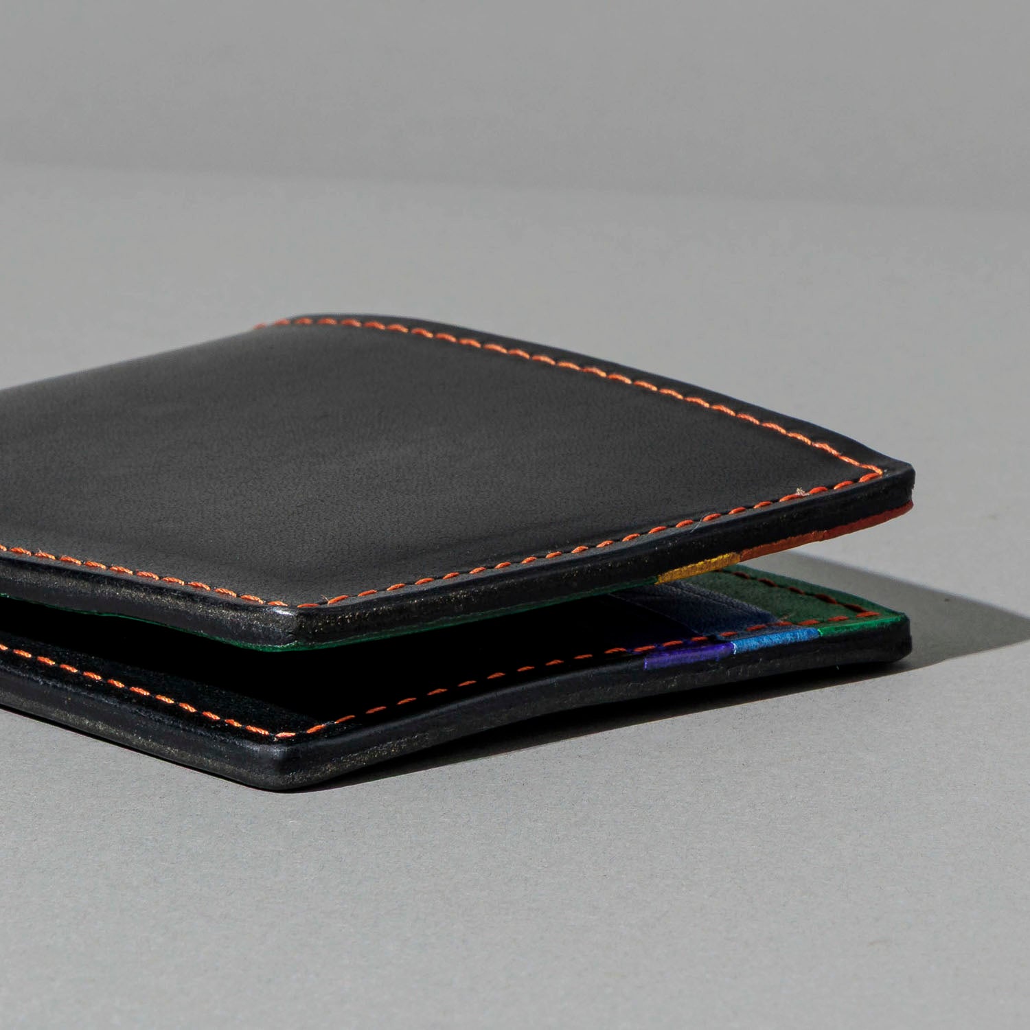 Black Wooly CXL Johnny the Fox Wallet | Ashland Leather
