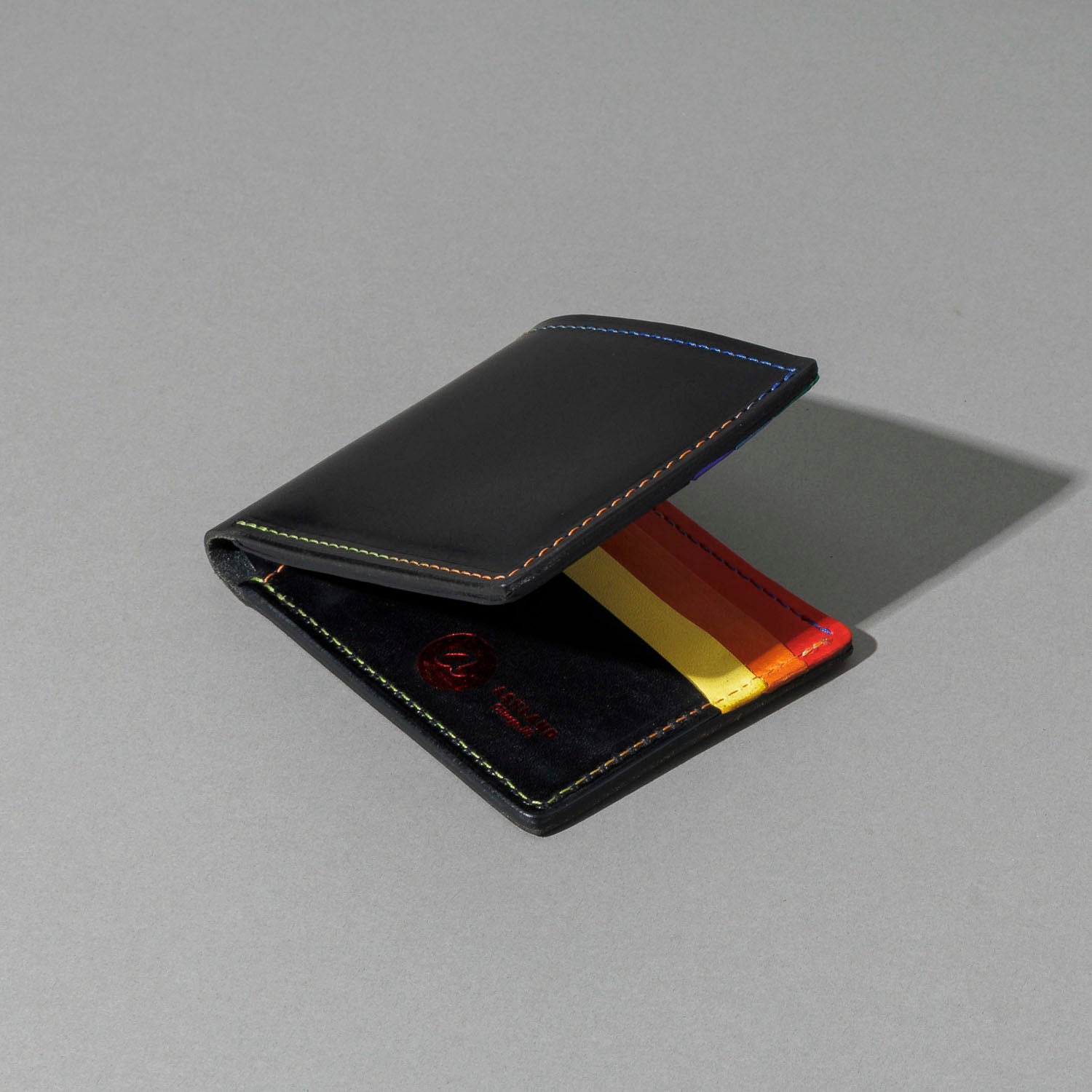 Black Wooly CXL Johnny the Fox Wallet | Ashland Leather