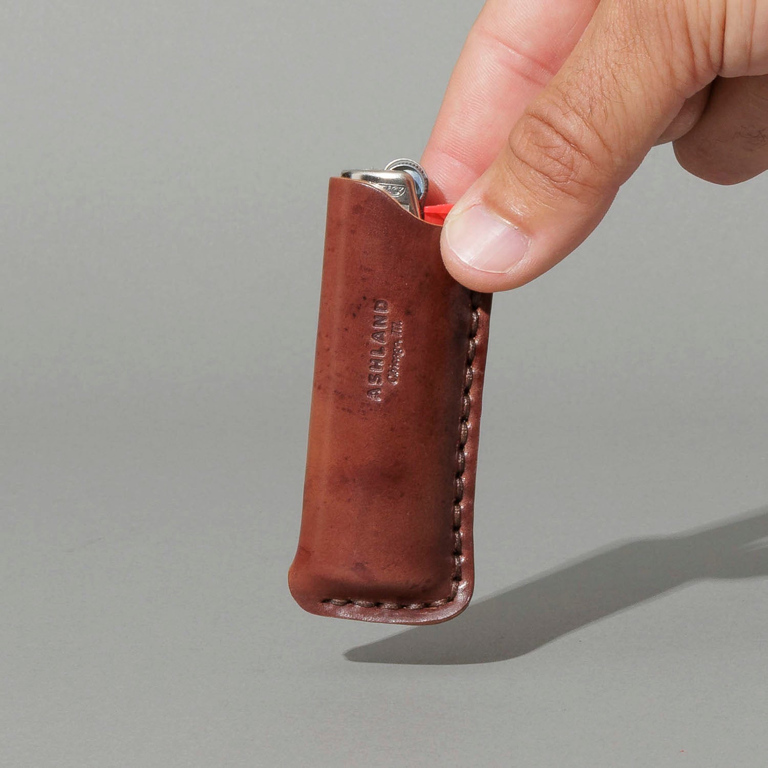 One-Off Lighter Leather Sheath (Shell Cordovan) | Horween Leather