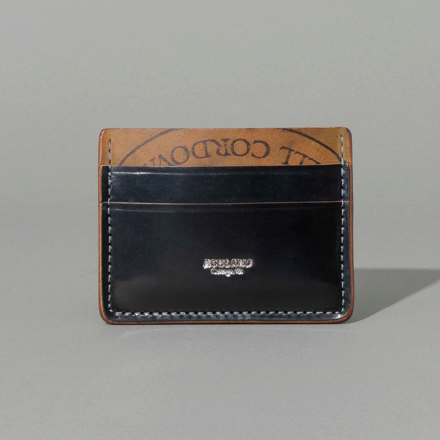 One-Off 6-slot Vertical Frank Card Holder (Shell Cordovan