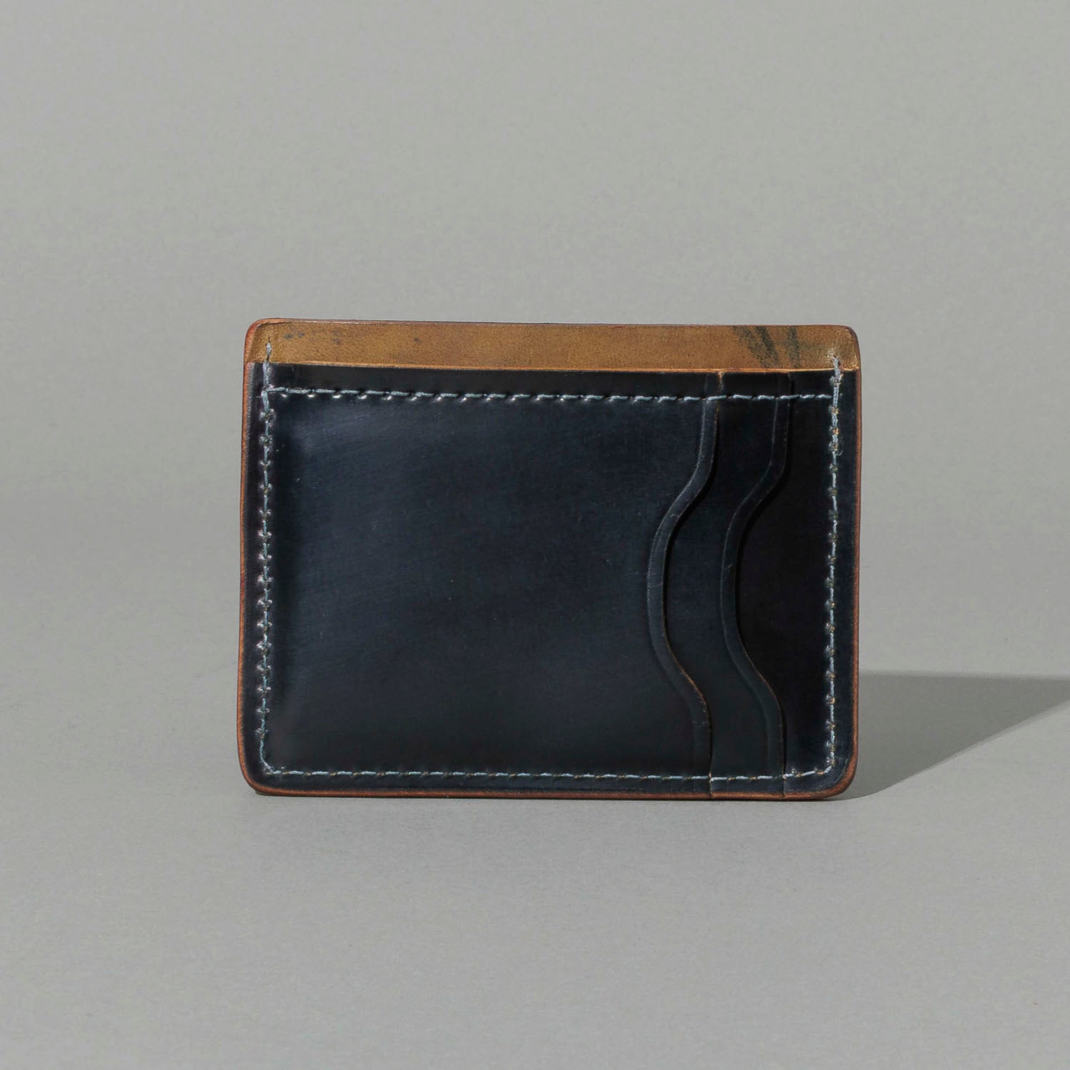 One-Off 6-slot Vertical Frank Card Holder (Shell Cordovan