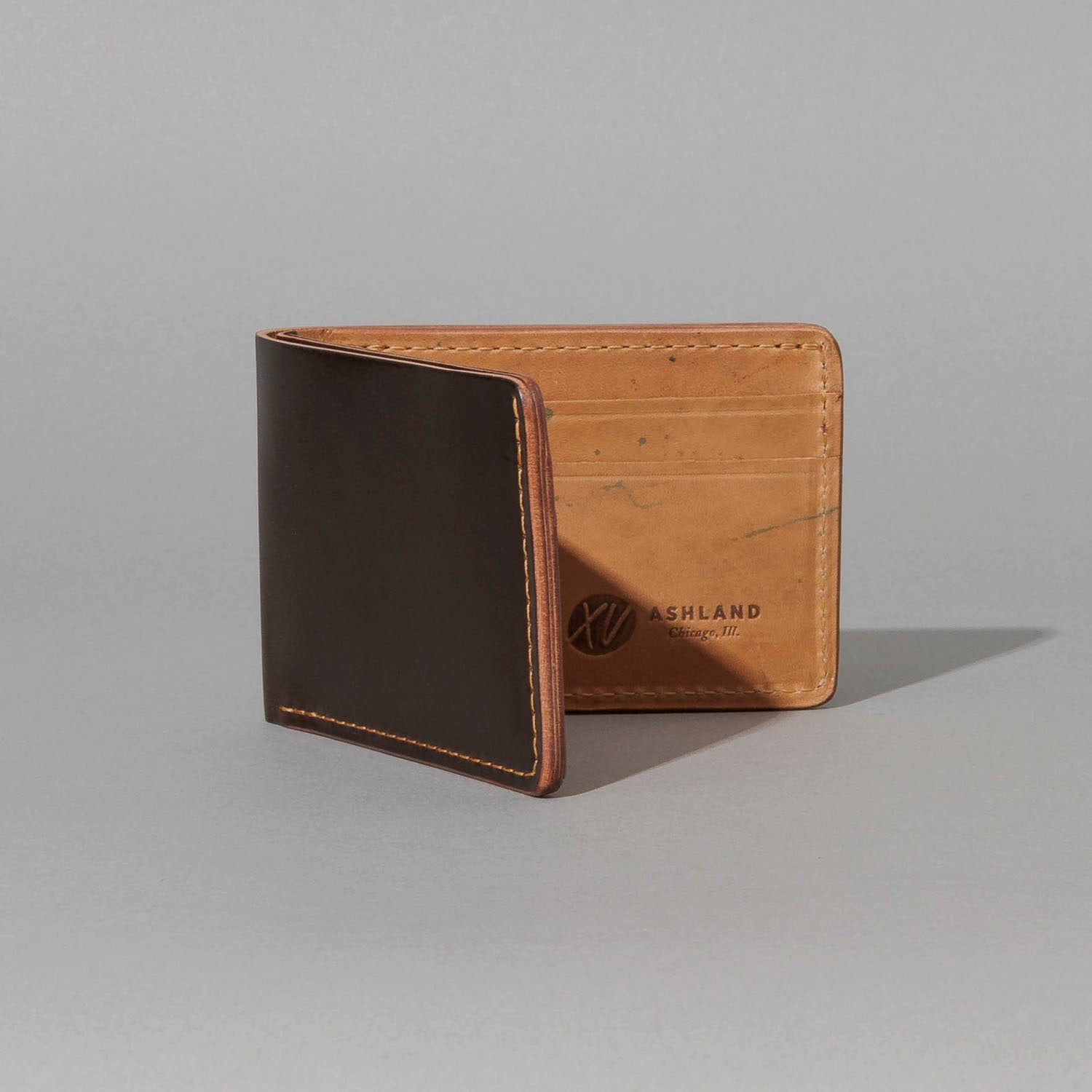 Ashland Leather ホーウィン社シェルコードバン ミニ財布 Mini Fox (Shell Cordovan) | Horween® Leather – Ashland Leather