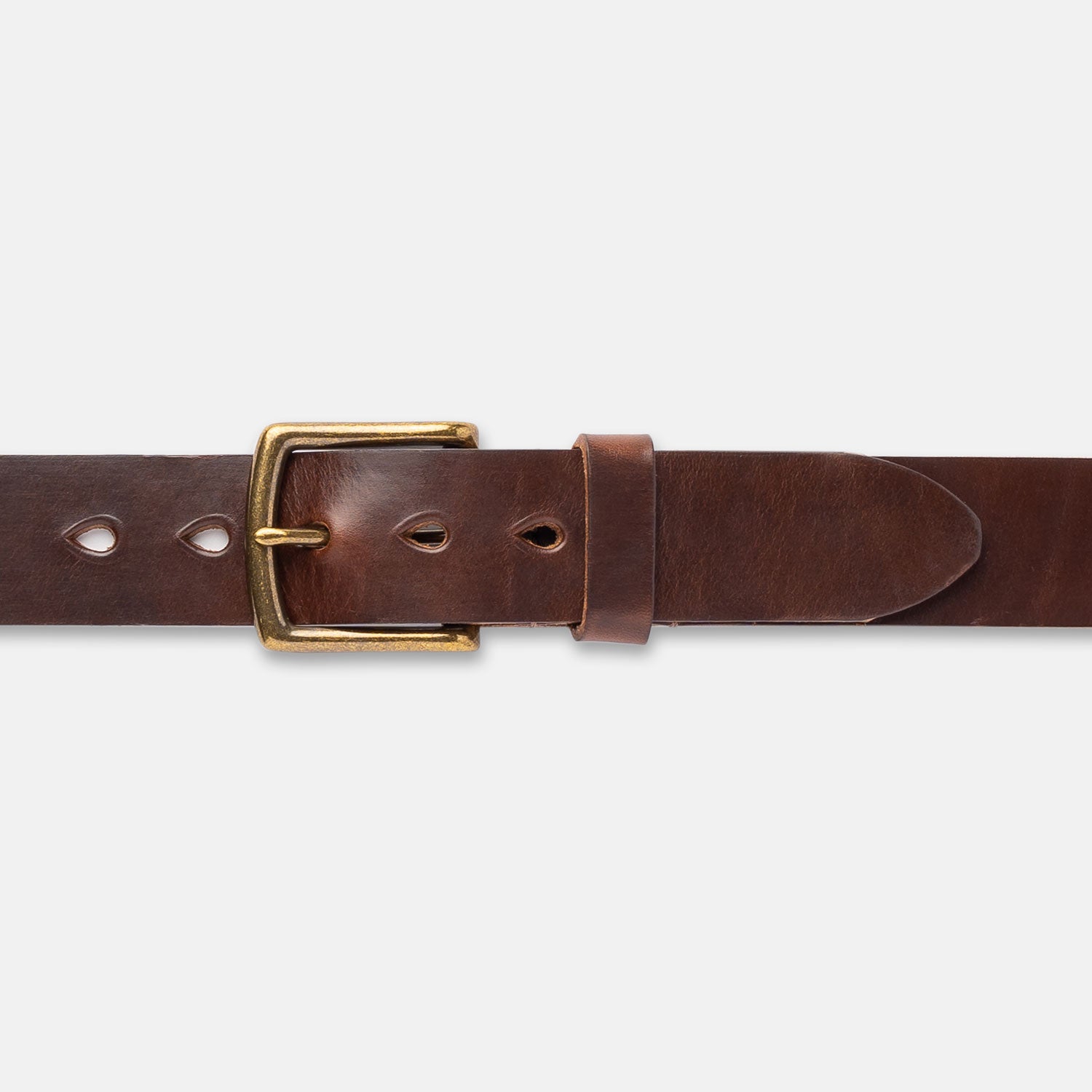 Irregular Horween Leather Belt