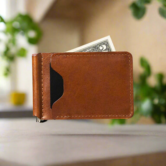 Capone Leather Money Clip