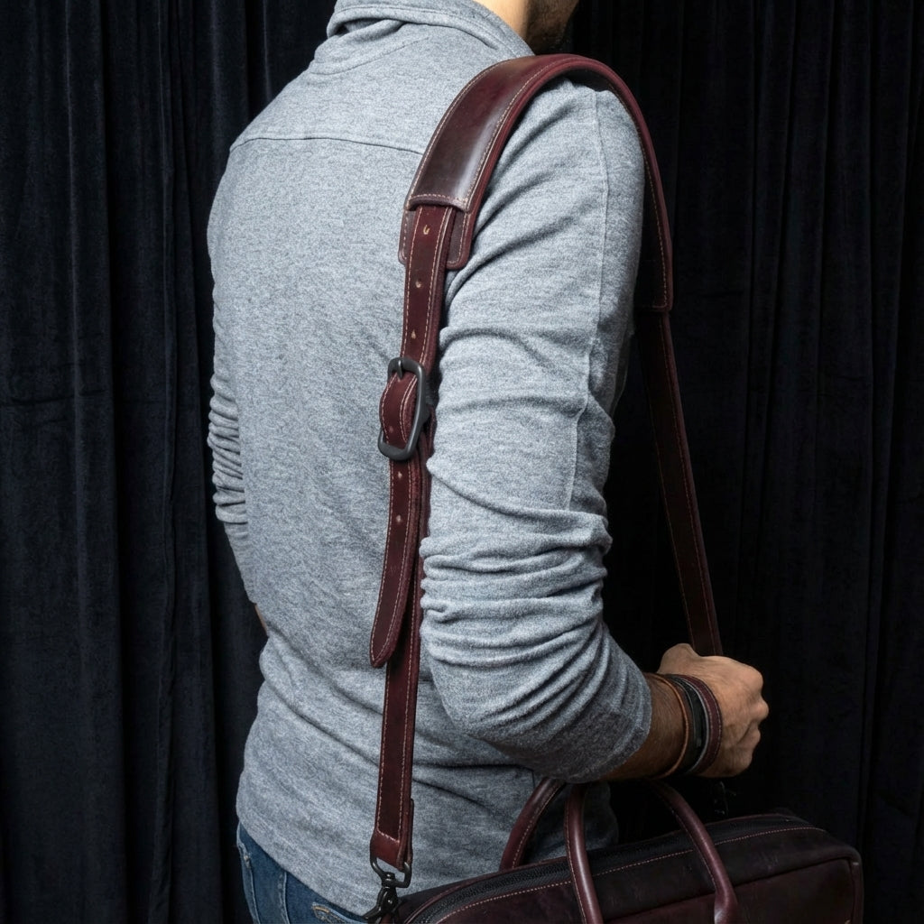 One-Off Shell Cordovan Briefcase | Horween® Leather – Ashland Leather