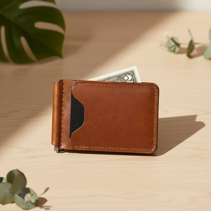 Capone Leather Money Clip