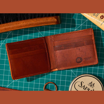 Johnny the Fox English Tan Dublin being prepared for shipping